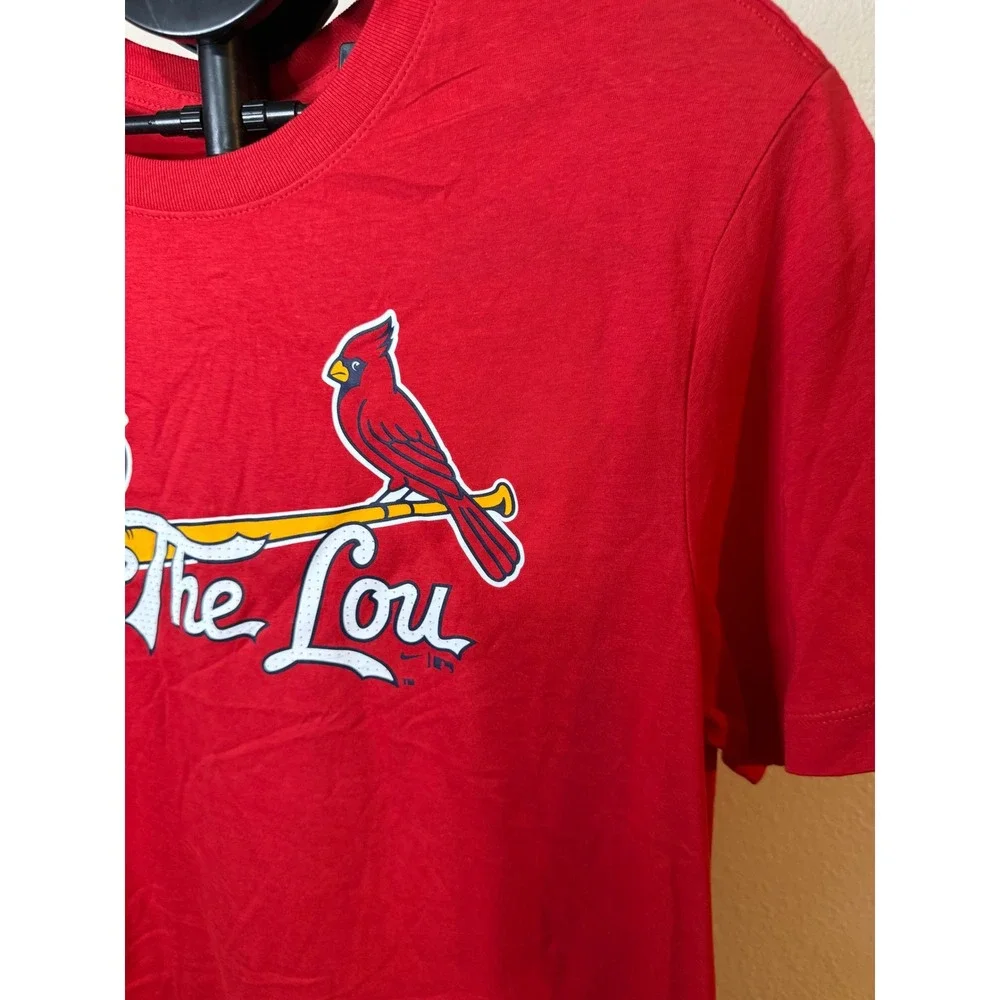 Nike Mens St Louis Cardinals The Lou Red T-Shirt MLB N199-62Q-SCN-11T Large